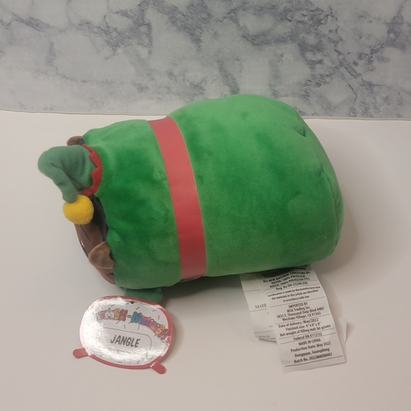 Moosh Moosh Jangle stuffed Plush Christmas Elf Pillow 8" - Picture 2 of 8